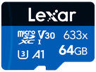 Lexar micro SDXC 100MB/s 64GB Blue o.A
