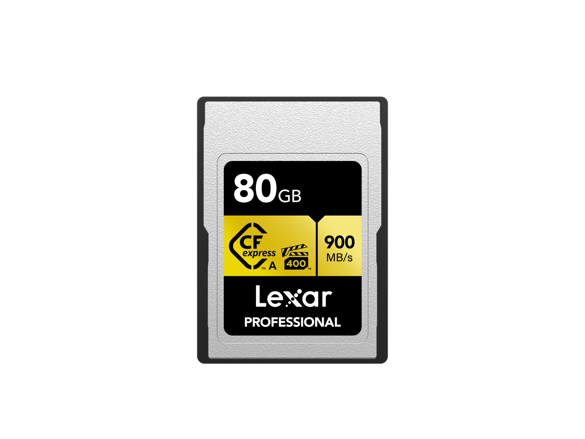 Lexar 900MB/s CFexpress A 80GB Gold