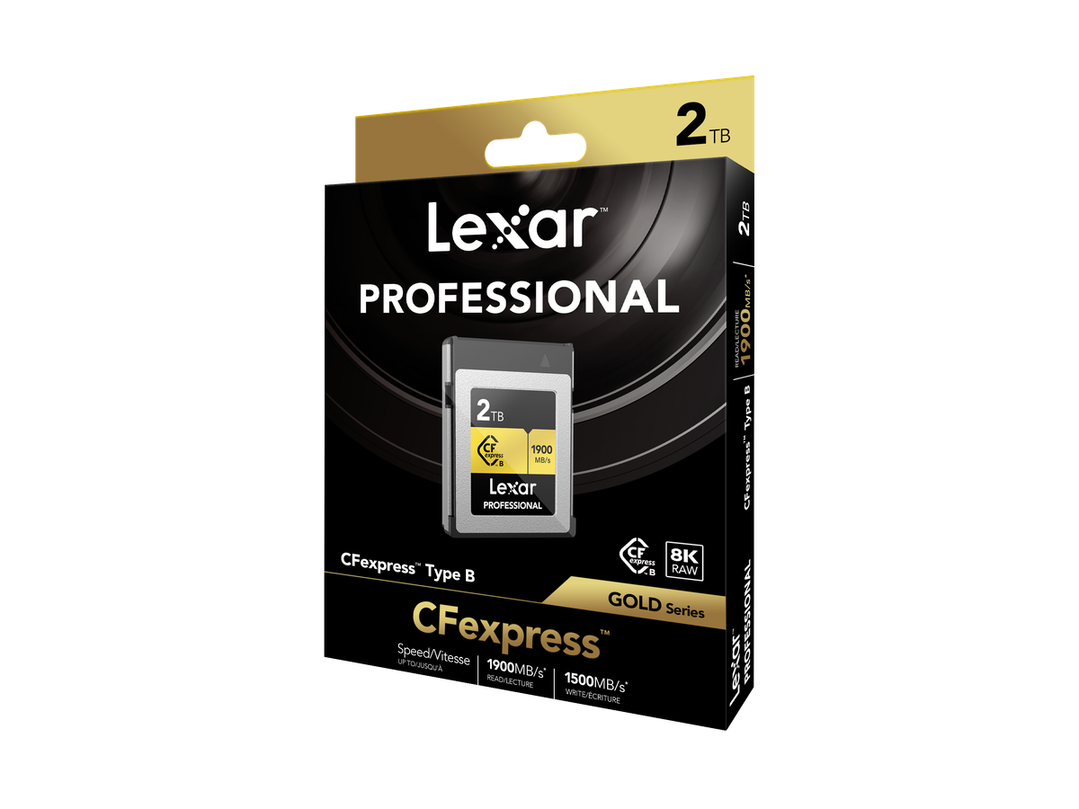 Lexar 1900MB/s CFexpress B 2TB Gold