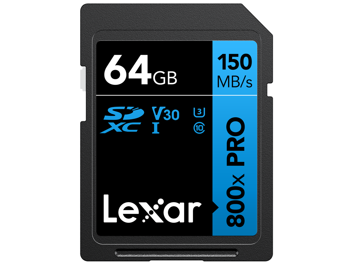 Lexar 800x UHS-I SDXC 64GB Blue