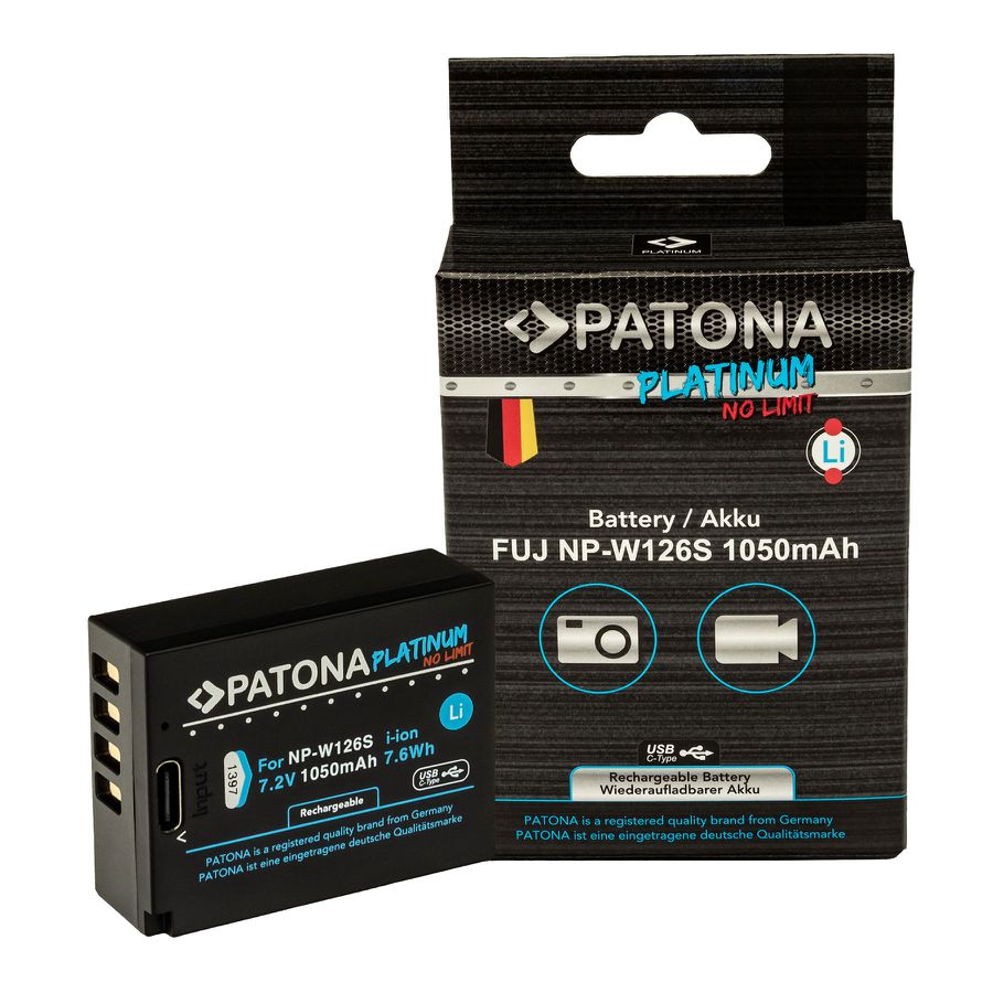 Patona Platinum USB-C Fujifilm NP-W126S