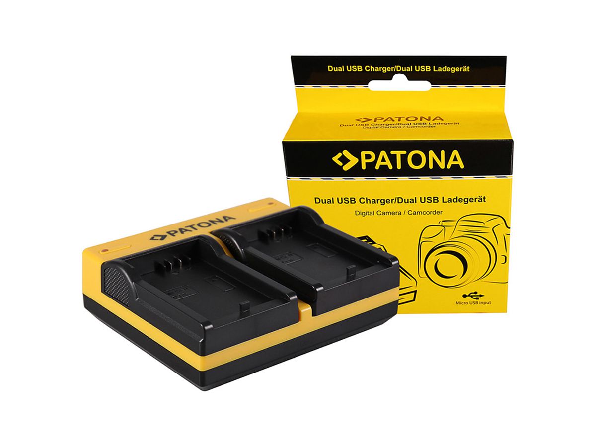 Patona Dual Ladeg. USB Canon LP-E5