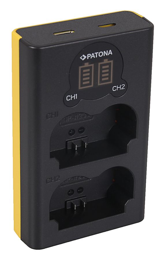 Patona LP-E6P Set Chargeur + 2 Batterie