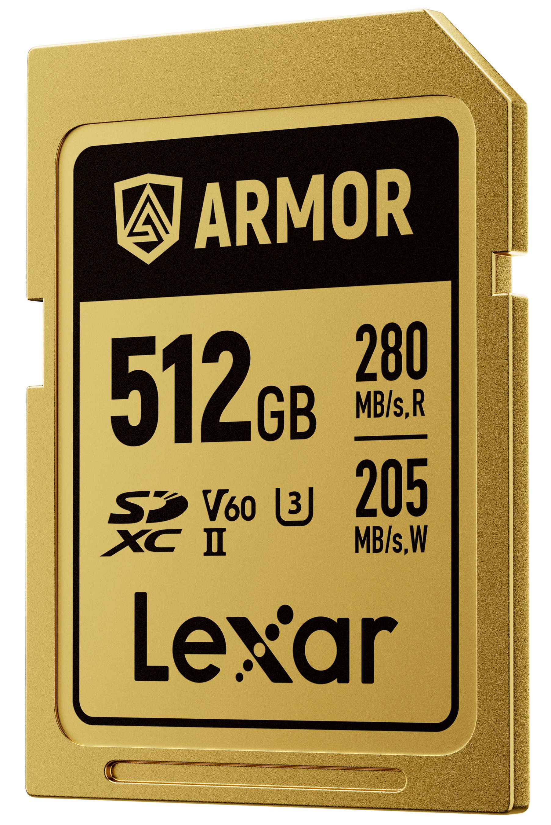 Lexar SDXC Armor Gold 280MB/s 512GB