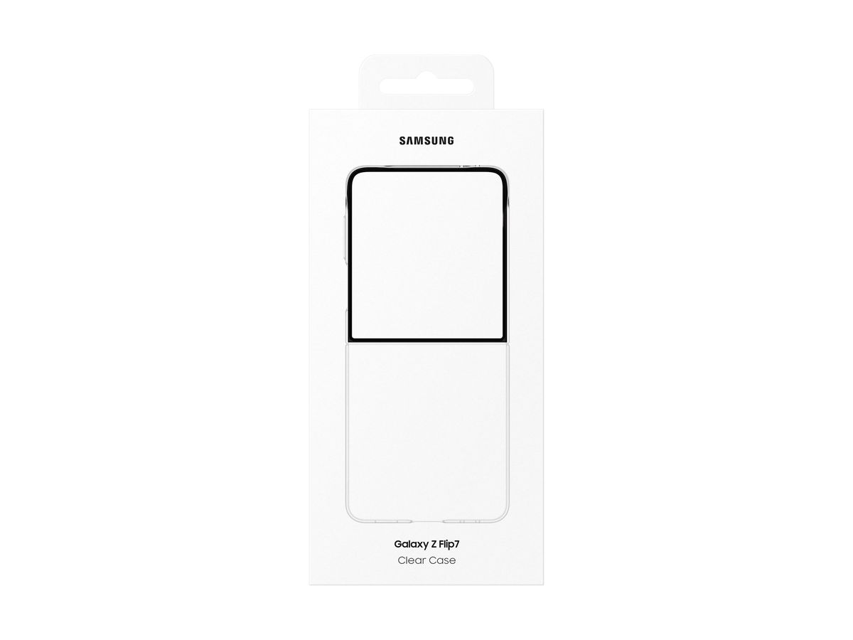 Samsung Flip 7 Clear Case Transparent