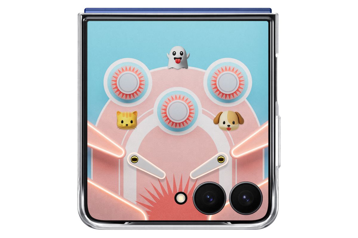 Samsung Flip 7 Flipsuit Case Transparent