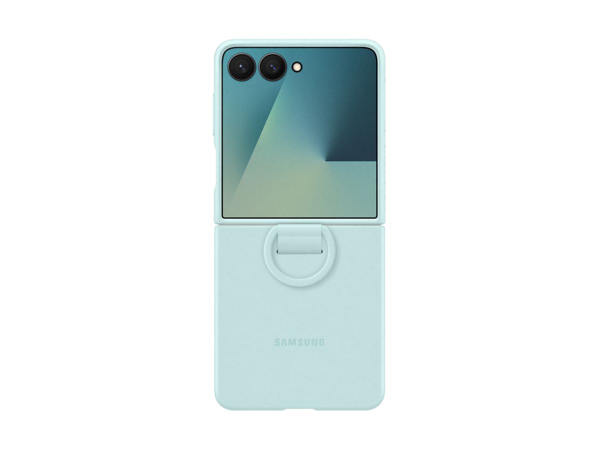 Samsung Flip 7 Ring Case Mint