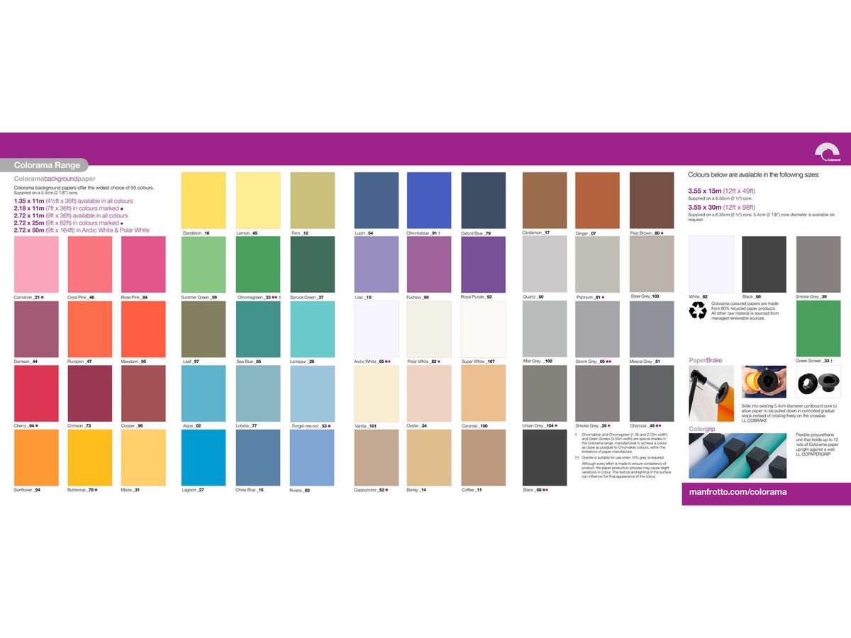 Colorama Farbmusterbuch