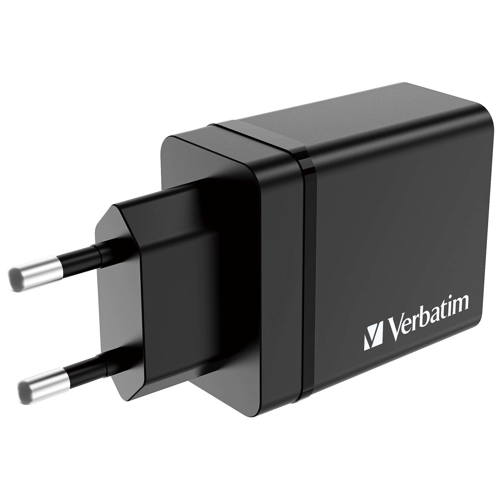 Verbatim 4 Port Charger 30W Black