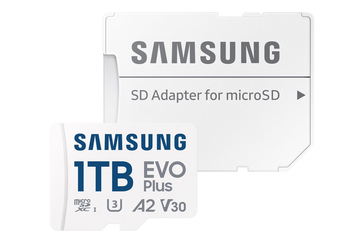 Samsung Evo+ microSDXC 1TB 160MB/s V30