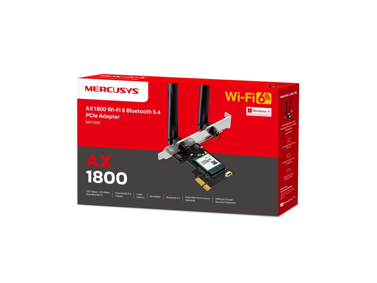 Mercusys AX1800 Bluetooth PCI Adapter