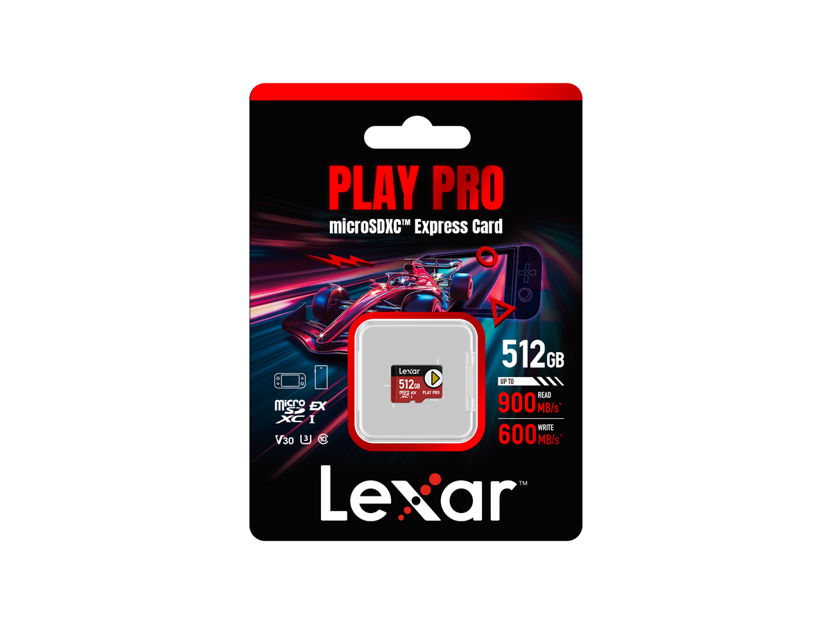 Lexar microSDXC PLAY PRO Express 512GB