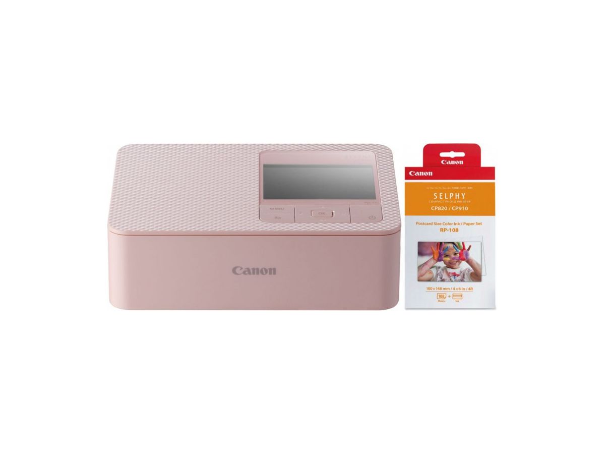 Canon Selphy CP1500 Pink + RP-108