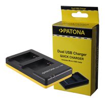 Patona Chargeur Dual USB NB-13L