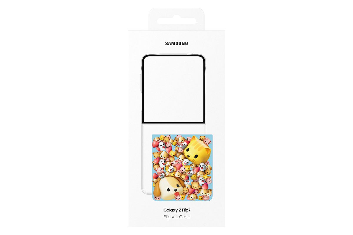 Samsung Flip 7 Flipsuit Case Transparent