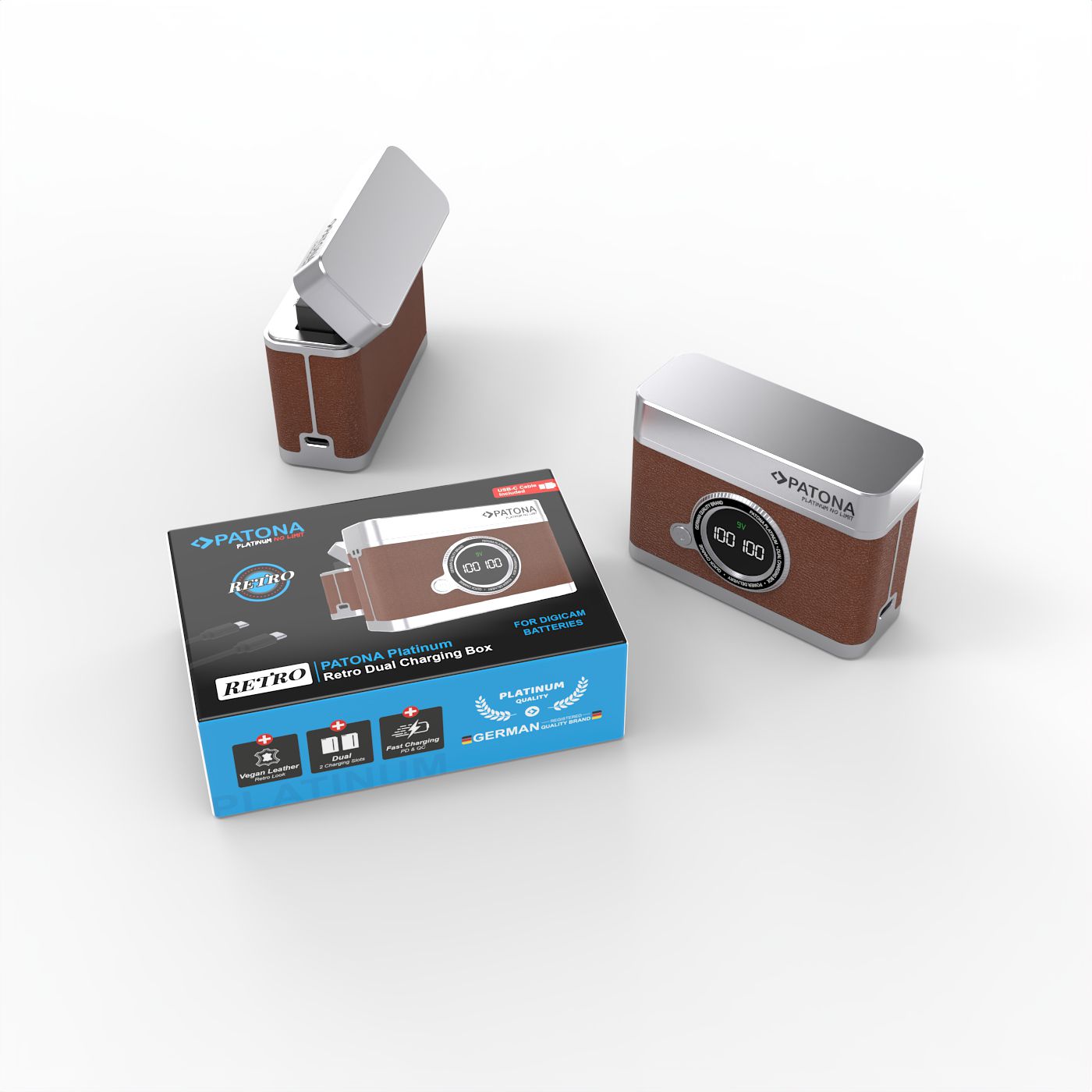 Patona Retro Dual Charging  Fuji NP-W126