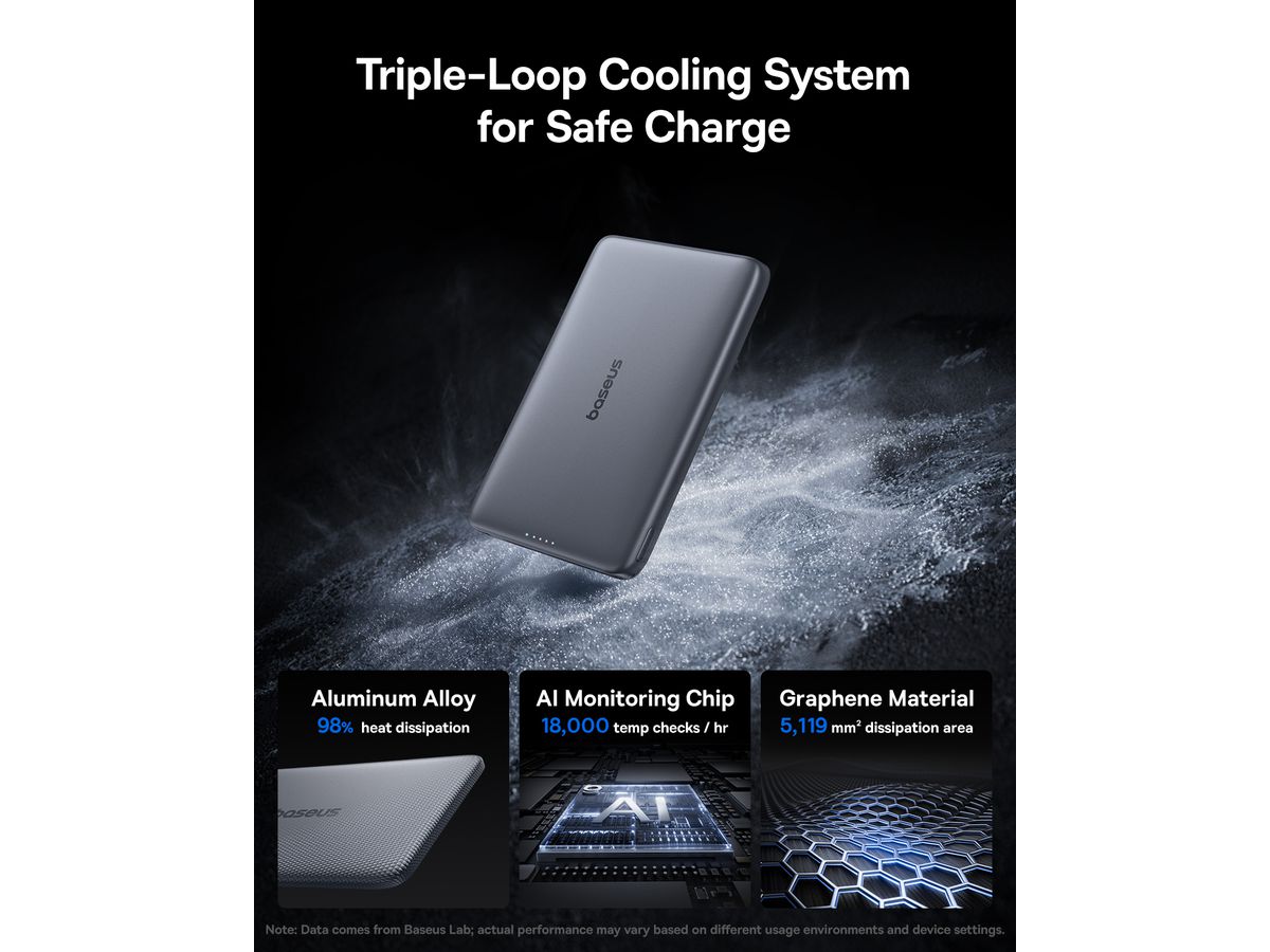 Baseus PicoGo UltraSlim Qi2 PB 10KmAh