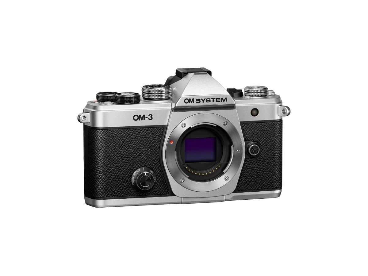 OM System OM-3 body silver