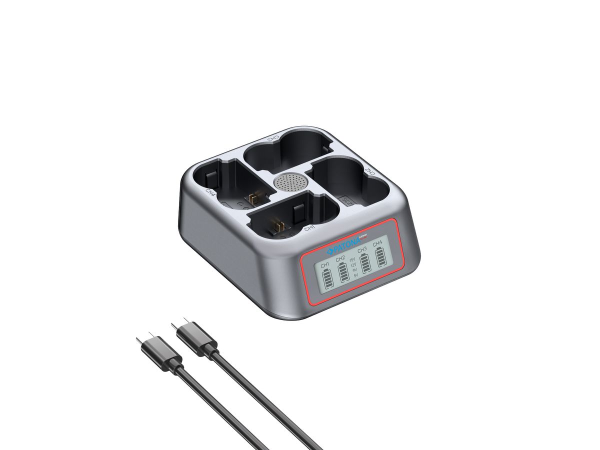 Patona 4-Port Fast Charger Fuji NP-W235