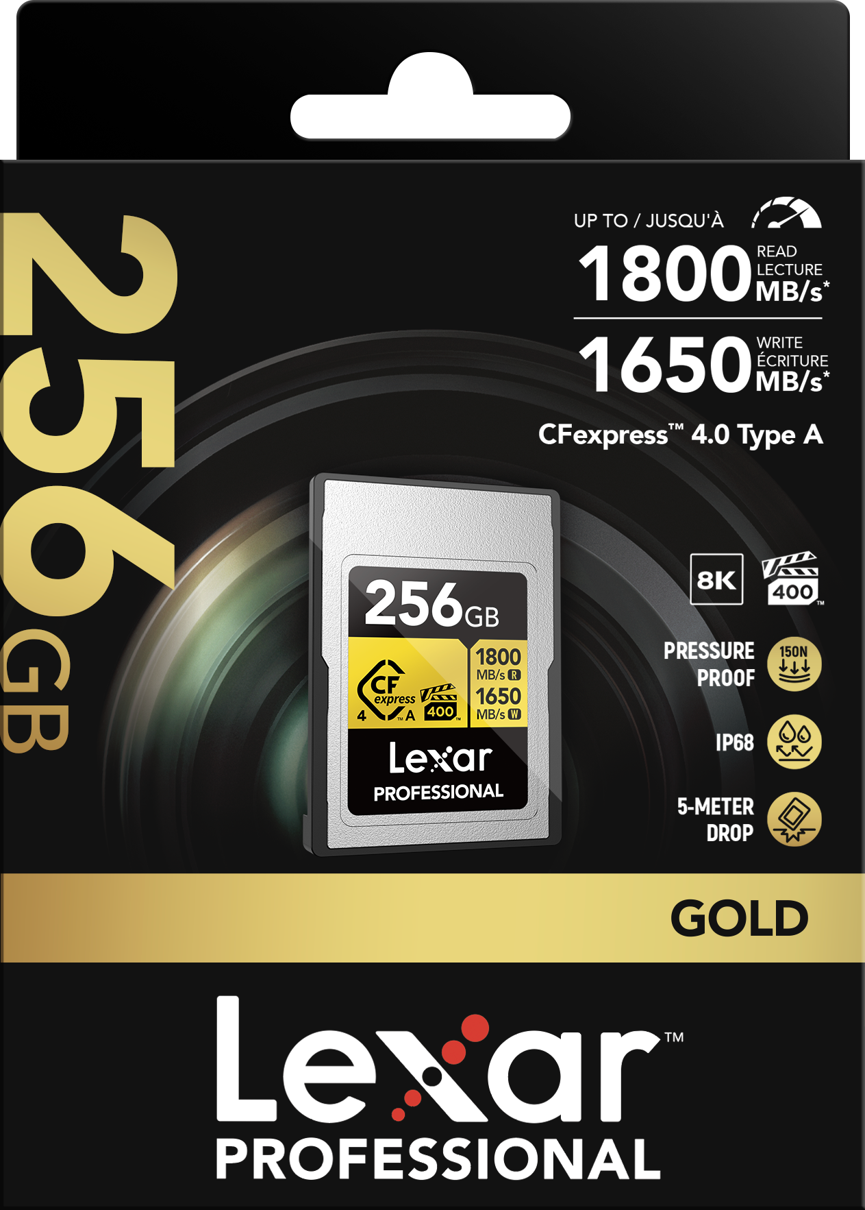 Lexar 1800MB/s CFexpress 4.0A 256GB Gold