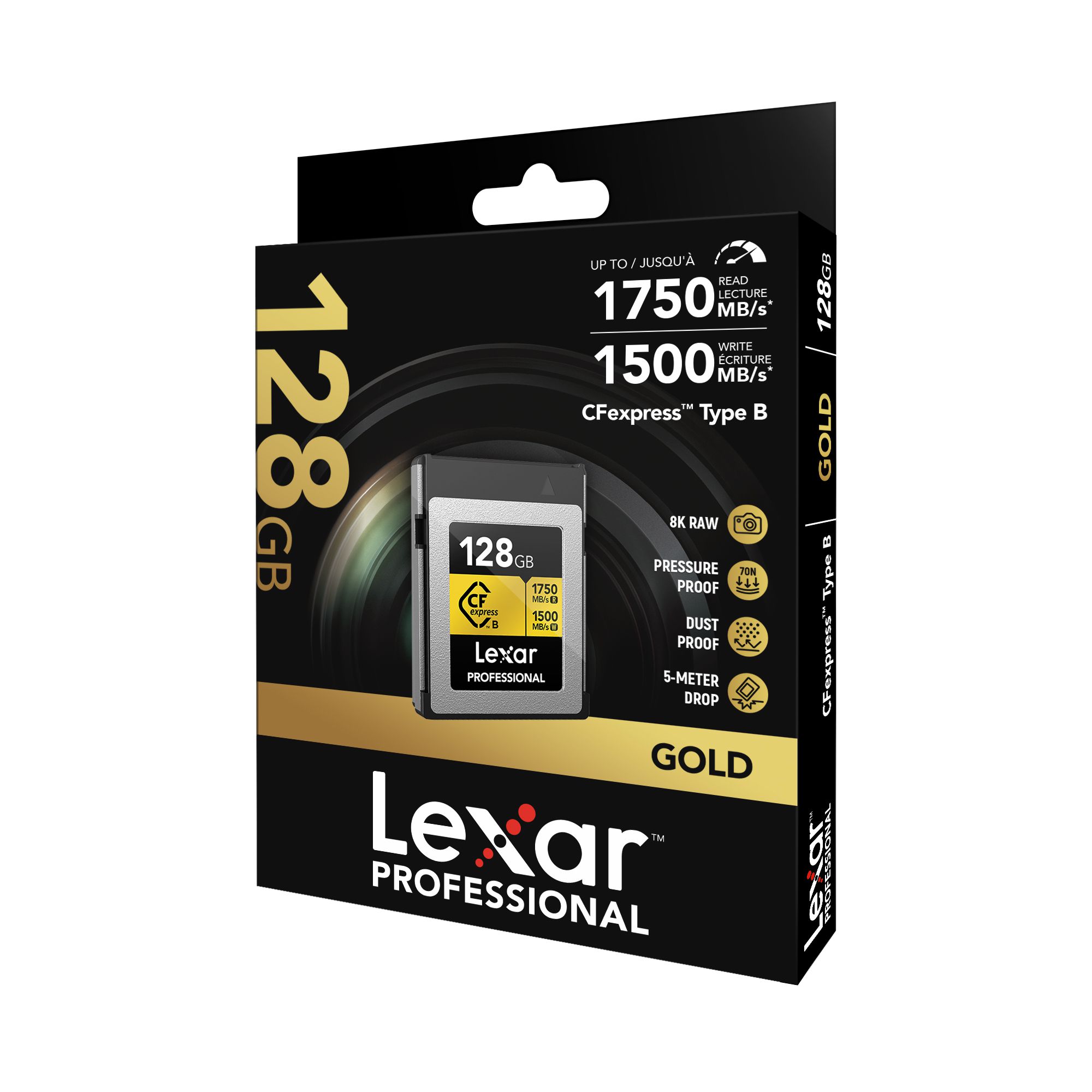 Lexar 1750MB/s CFexpress B 128GB Gold