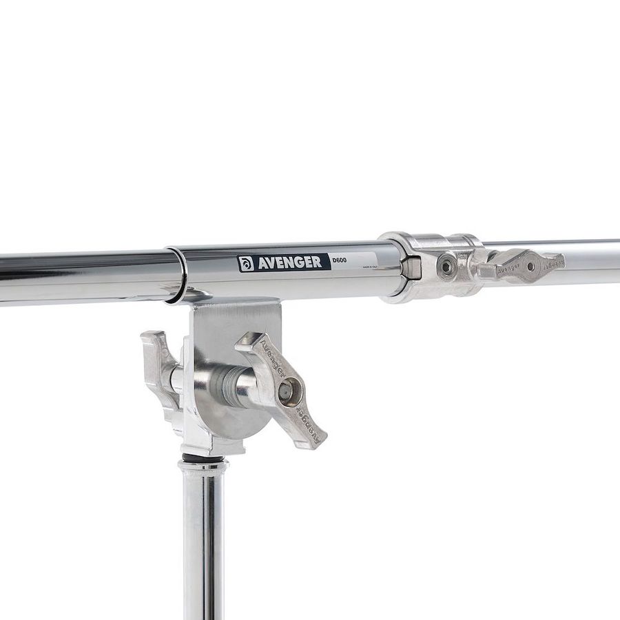 Avenger Mini Boom Arm Steel Silver