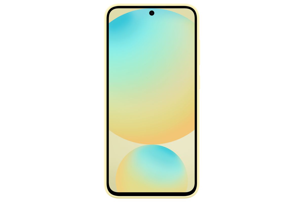 Samsung S24 FE Standing Grip Case Yellow