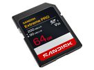 SANDISK Extreme PRO 200MB/s SDXC 64GB