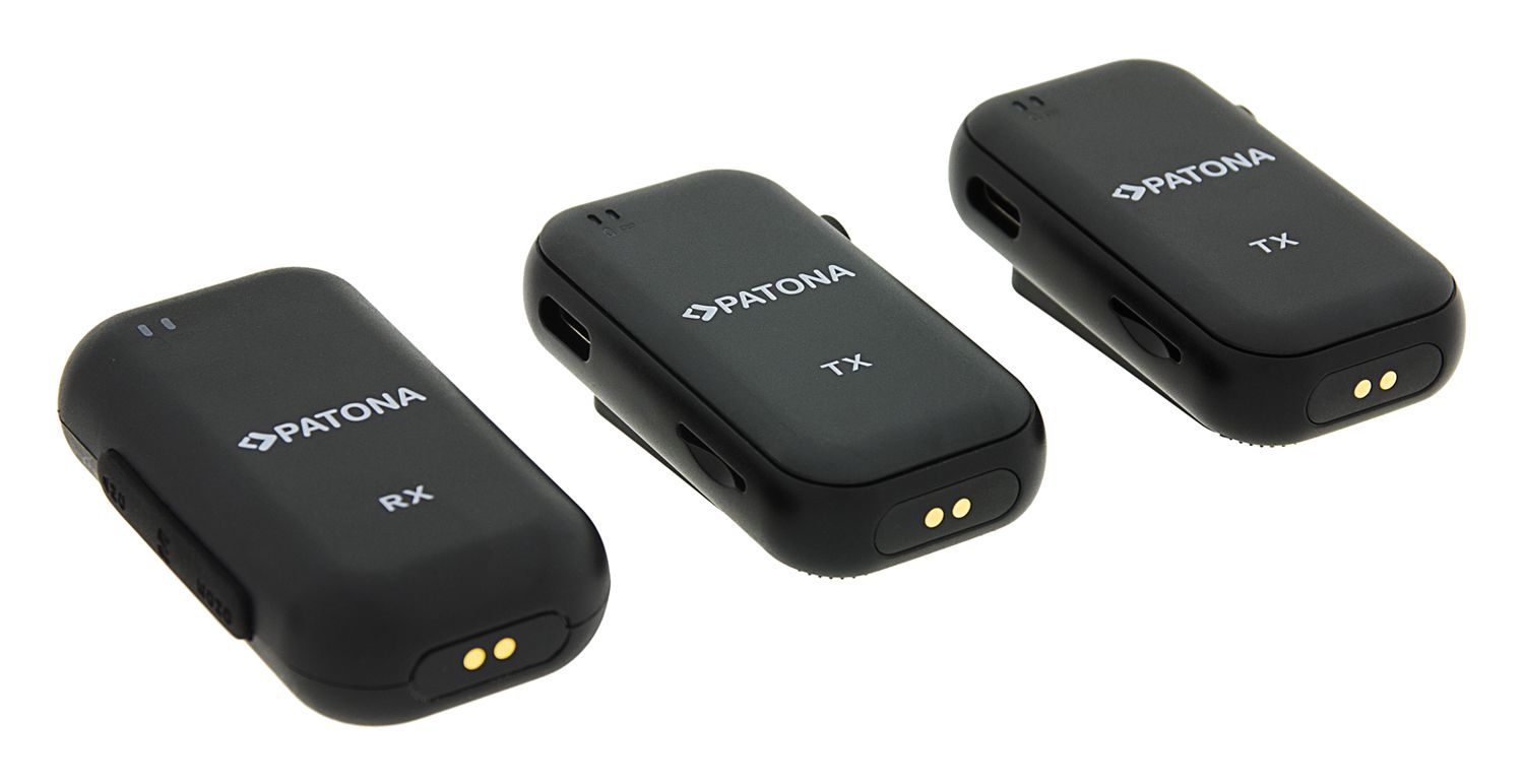 Patona Wireless Lavalier Mikrofon Set