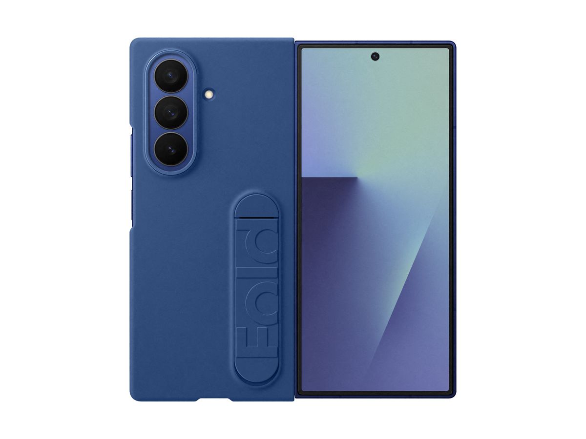 Samsung Fold 7 Silicone Case Blue