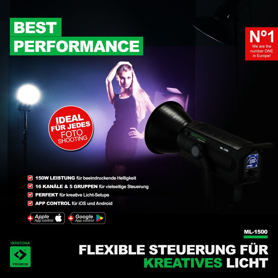 Patona Premium LED Light ML-1500