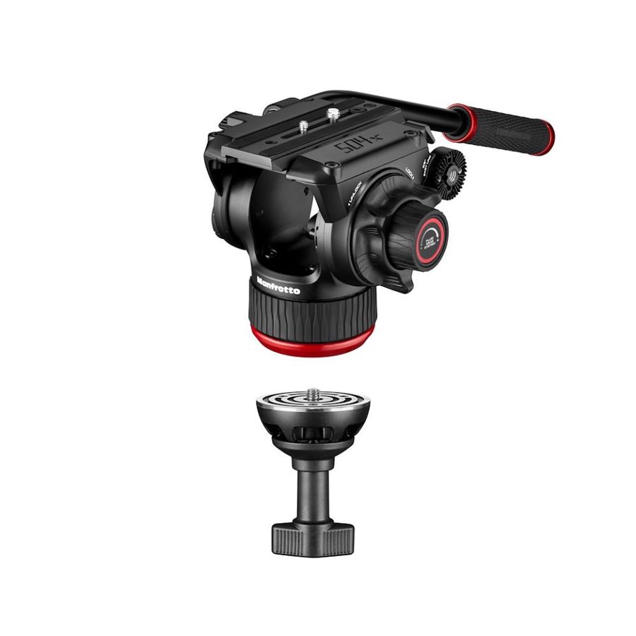 Manfrotto 504X Head w/Twin Leg Alu MS