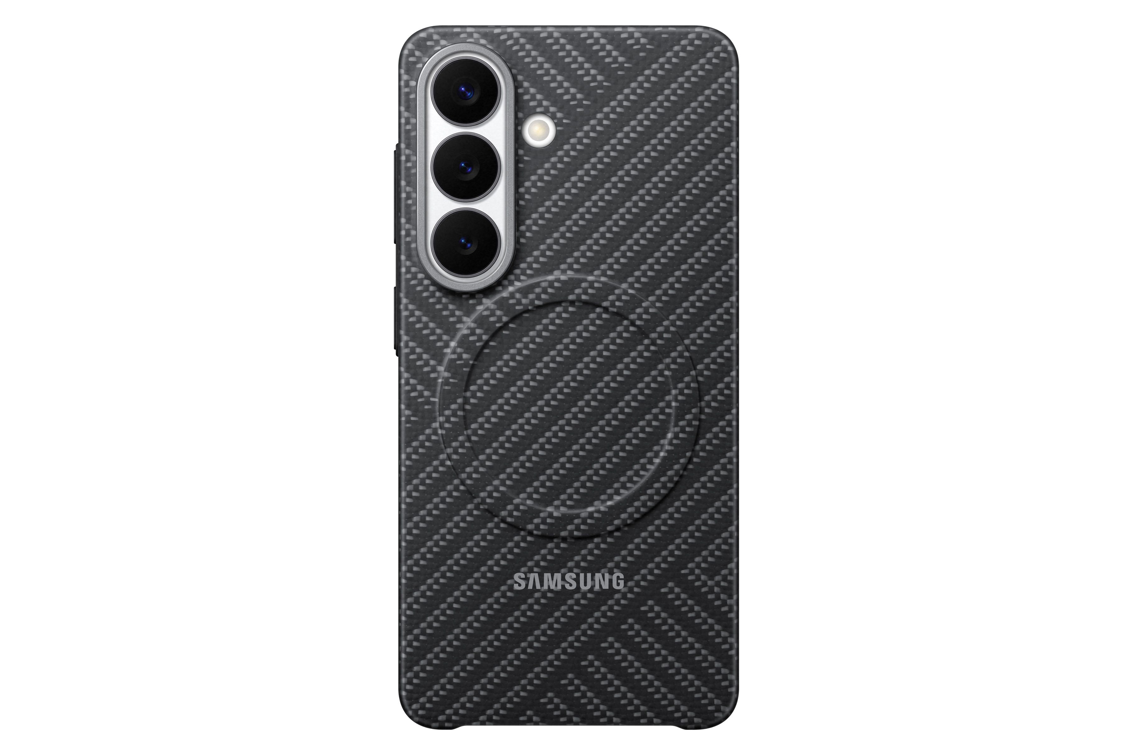 Samsung S26 Carbon Magnet Case Gray