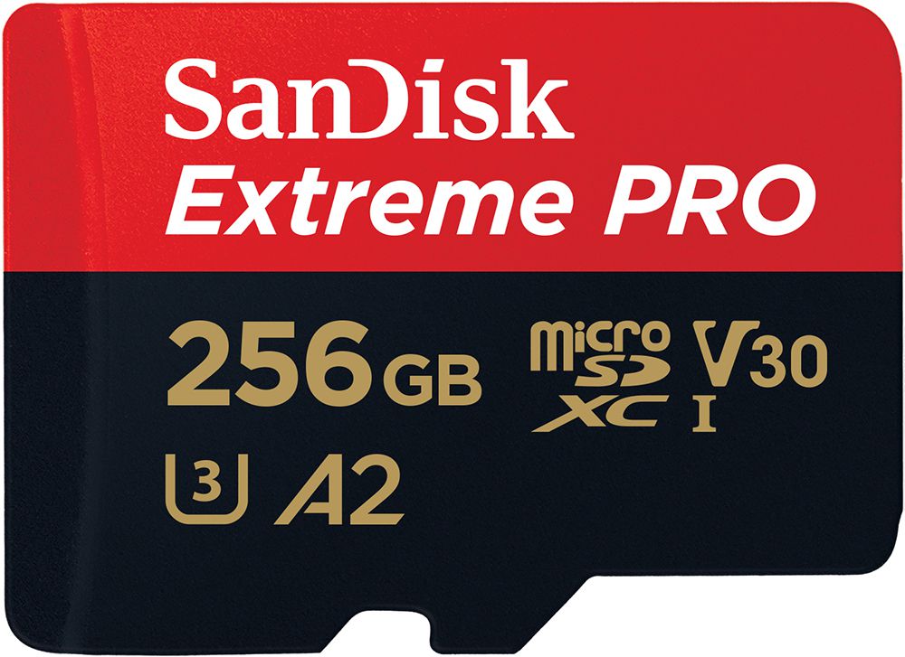 SanDisk ExtremePro 200MB/s microSD 256GB