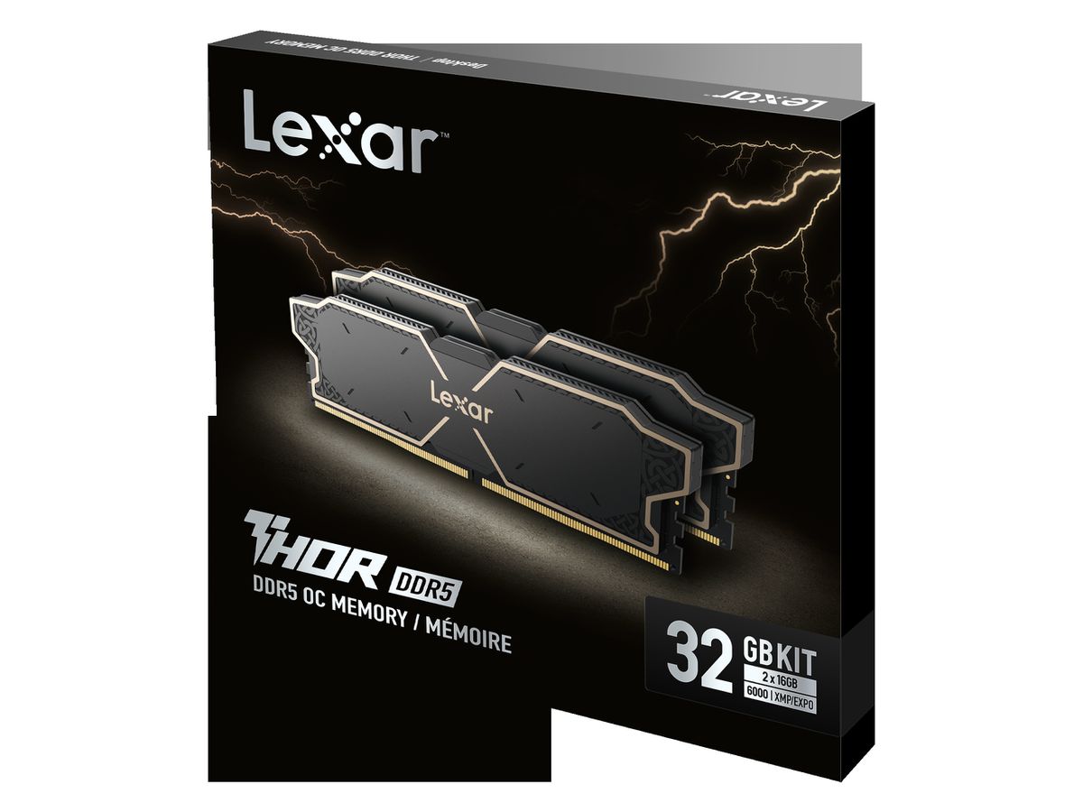 Lexar THOR DDR5 6000 MHz UDIMM 2x16GB