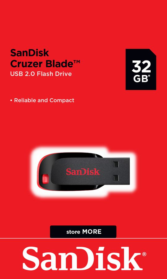 Sandisk Cruzer Blade 32GB