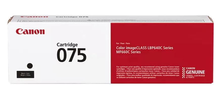 CANON Toner Cartridge 075 BK