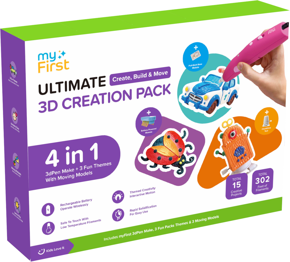 myFirst 3D Pen Creator Kit Pink