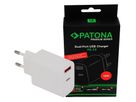 Patona Chargeur USB-C + USB-A 18W