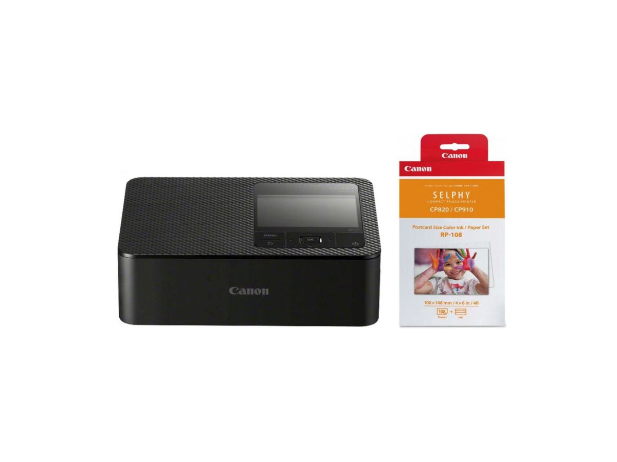 Canon Selphy CP1500 Schwarz + RP-108