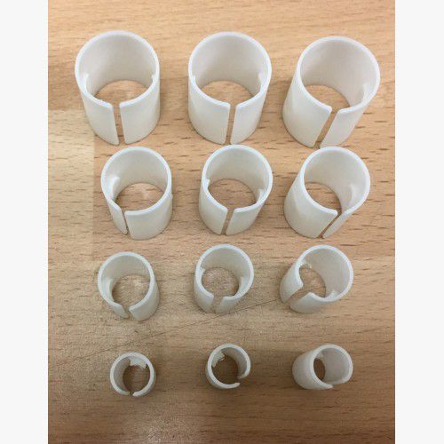 Gitzo Plastikringe weiss, Set