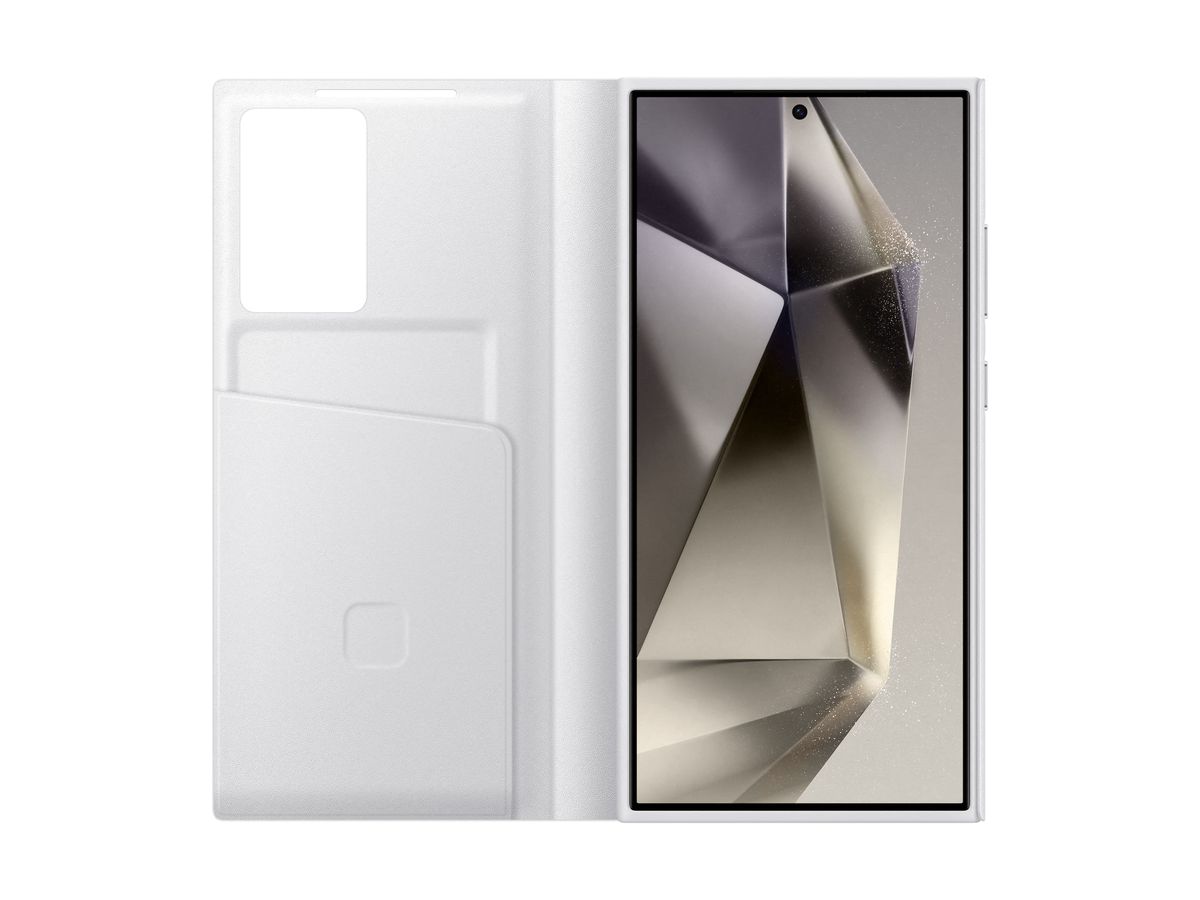 Samsung S24 Ultra Wallet Case White