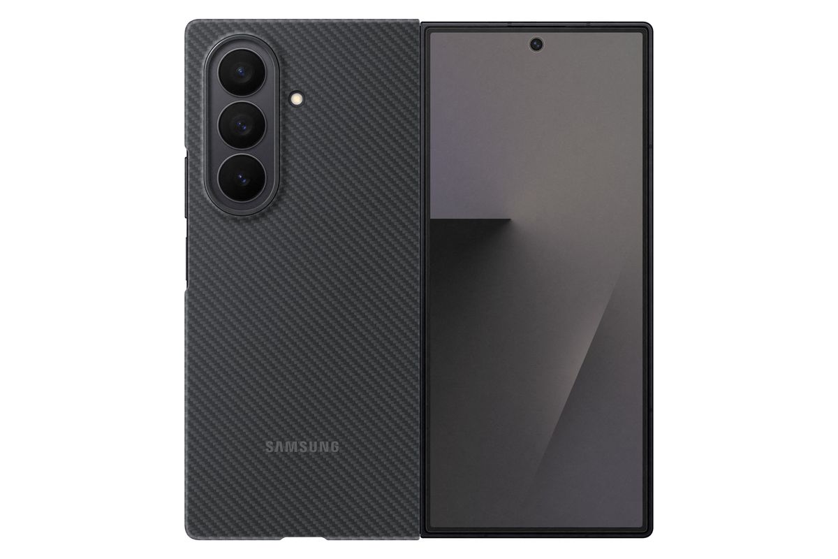 Samsung Fold 7 Carbon Shield Case Black
