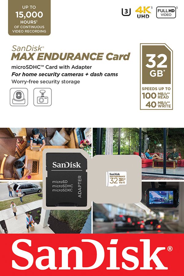 SanDisk microSDHC Max Endurance 32GB