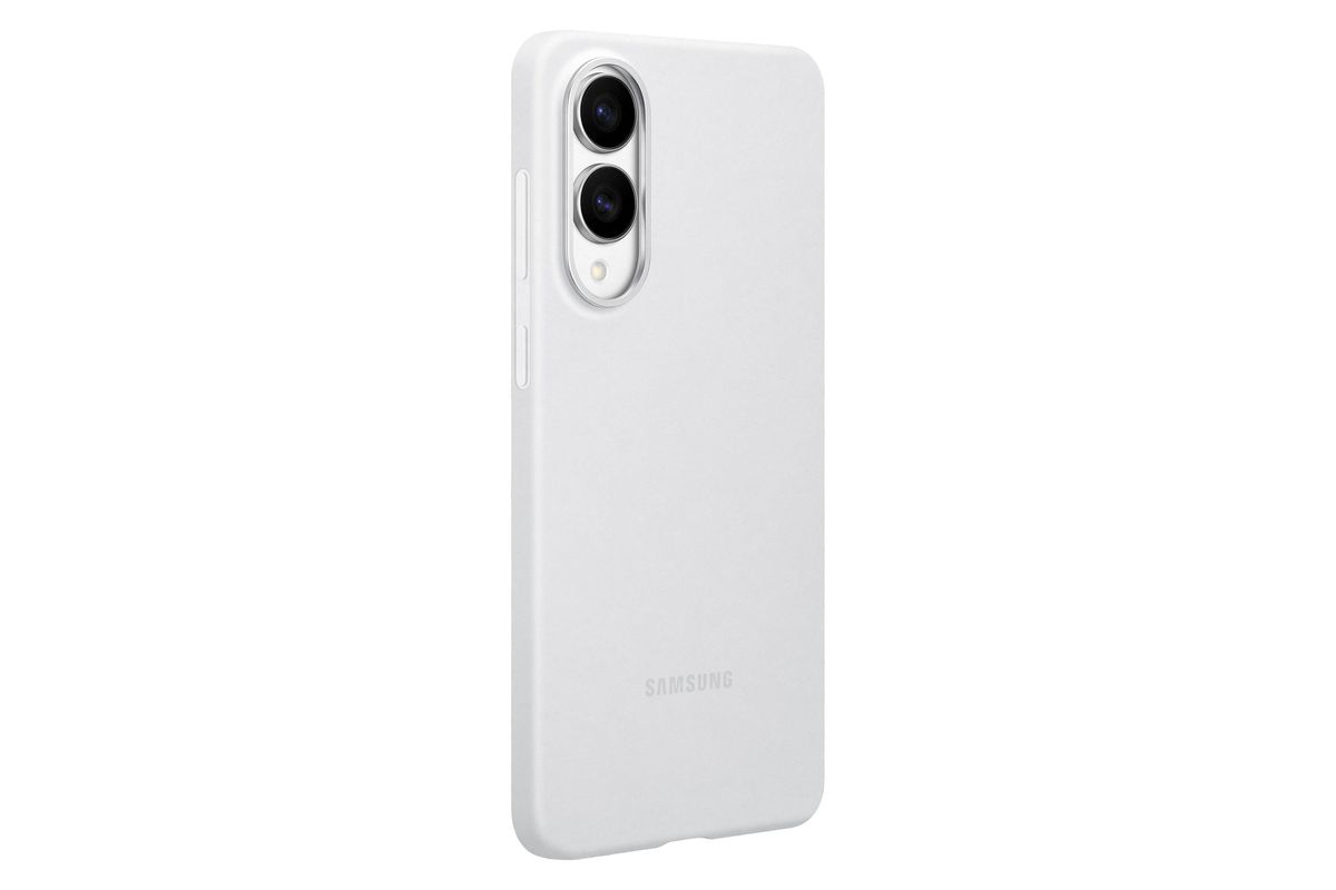 Samsung S25 Edge Silicone Case Gray