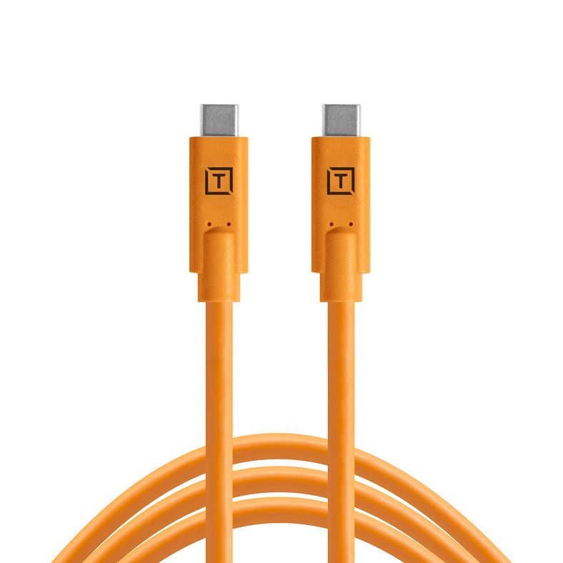 TetherPro USB-C to USB-C 4.6m Orange