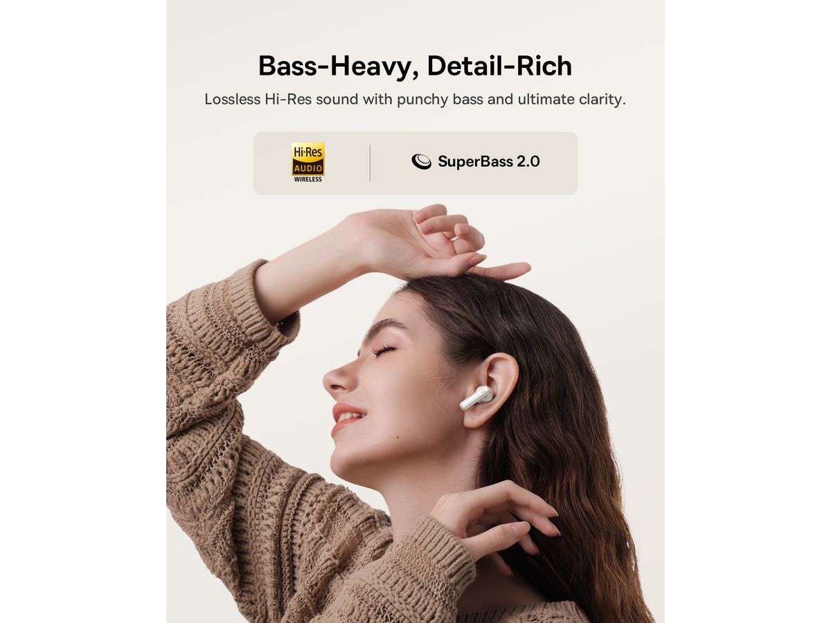 Baseus Bowie MP1 TWS Earbuds White