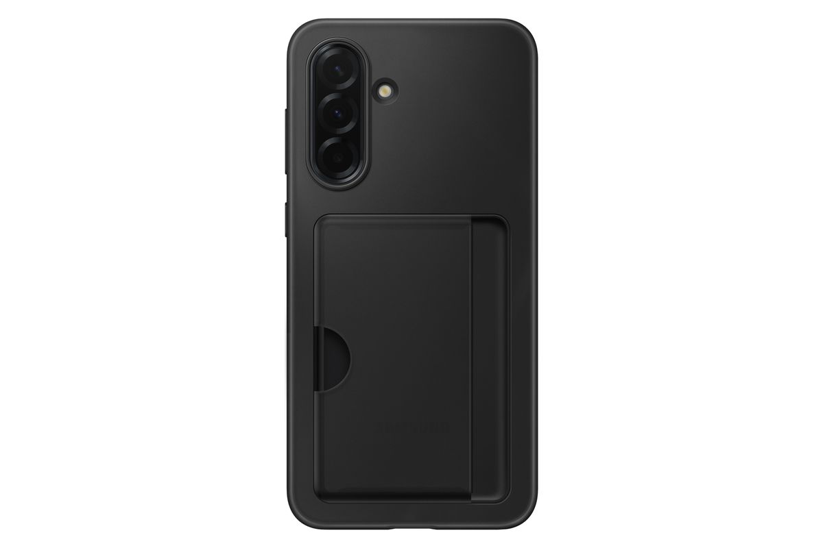 Samsung A36 Card Slot Case Black