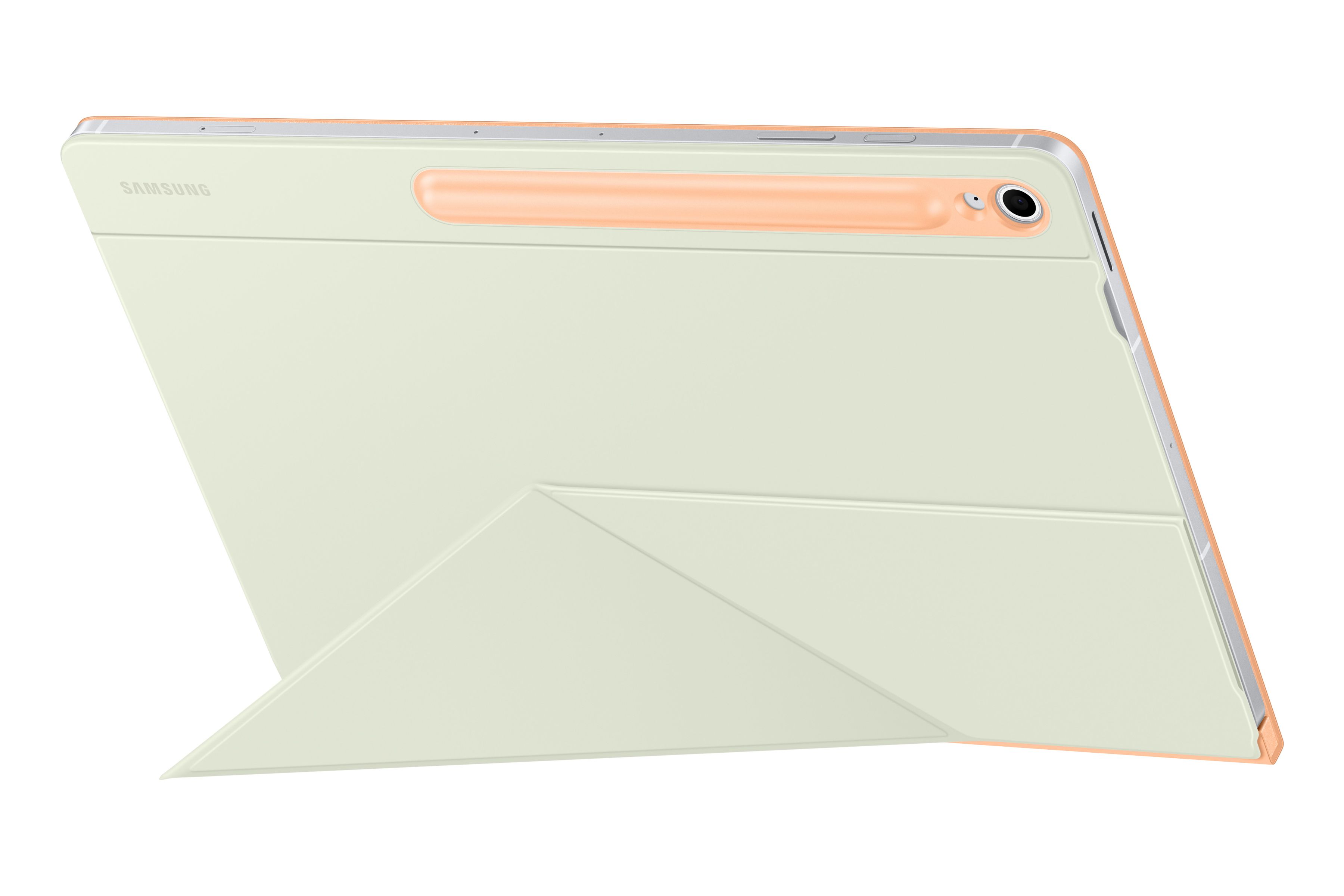 Samsung Tab S10FE+ Book Cover Orange