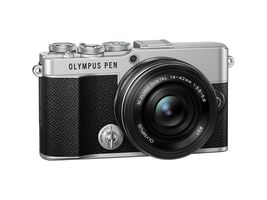 Olympus E-P7 Pancake Zoom Kit silver/blk